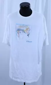 T-shirt vintage Air Supply Autograph Tour 2XL Signature Band auto concerto dal vivo - Foto 1 di 24