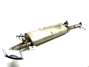 2008-2014 BMW X6 E71 4.4L V8 REAR EXHAUST MUFFLER W/ TIPS OEM. - Picture 1 of 13