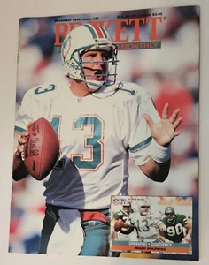 Becket Sports Card Price Guide Nov 1994 Dan Marino Cover - Picture 1 of 12
