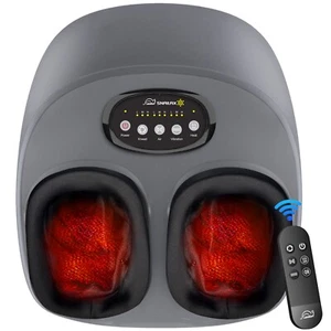 Masajeador de pies SNAILAX Shiatsu amasado profundo compresión de aire con calor y tiempo - Imagen 1 de 9