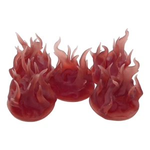 Custom Size Radiant Resin Fire Disk Collection 3D Printed - Picture 1 of 2