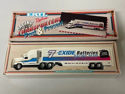 '94 Ertl Whiterose Nascar Transporters Geoff Bodine Exide Batteries 1:64 DIECAST - Image 1 of 4