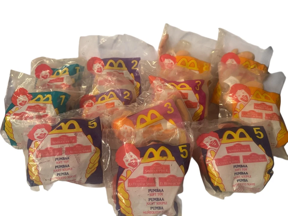 McDonald's Happy Meal Toys Vintage 1998 Rey León II Simba's Orgullo Tú eliges Nuevo Foto 1 de 1