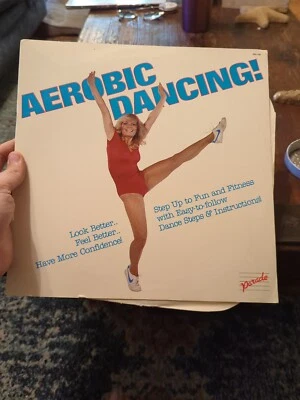 AEROBIC DANCING VINTAGE EXERCISE W/ INSTRUCTION LP 12" VINYL RECORD Foto 1 de 4