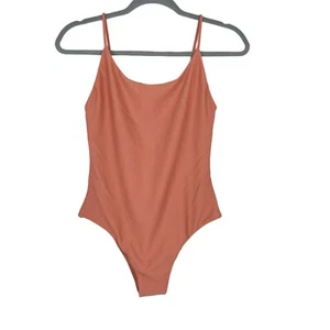 Neu mit Etikett Jenni Kayne X Mikoh Portugal einteiliger Badeanzug dunkelbeige Größe S - Bild 1 von 6