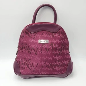 Mary Kay Backpack Purse Purple Maroon Travel Limited Edition Zippered Pockets - Picture 1 of 22