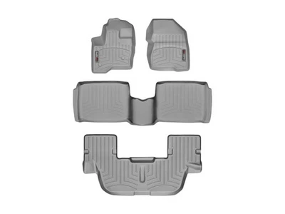 WeatherTech FloorLiner for 2010-2010 Lincoln MKT - Full Set, Grey - Image 1 of 4