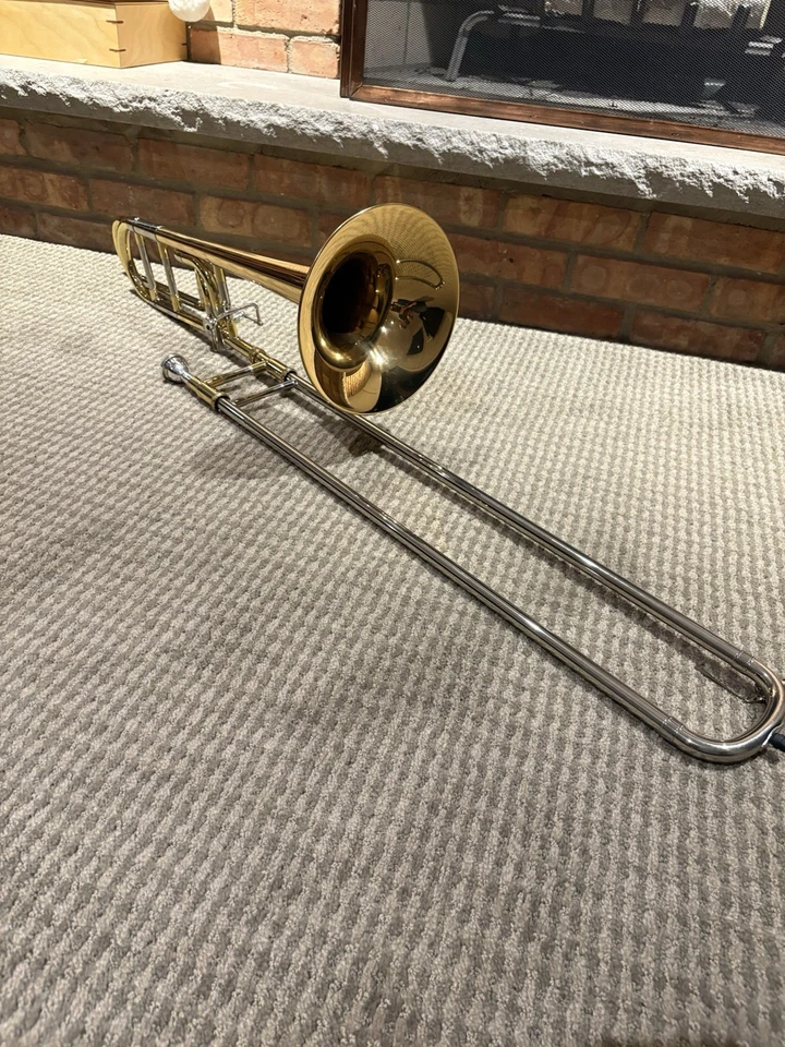 Jupiter Model CTB1040Q Intermediate F-Attachment Trombone SN AB05739 EXCELLENT - Image 1 of 4