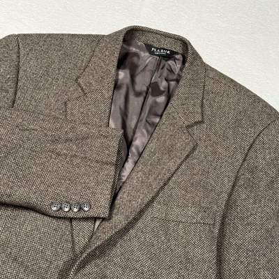 Abrigo deportivo Jos A Bank para hombre 43R marrón espiga 100 % pelo camel chaqueta blazer Foto 1 de 4