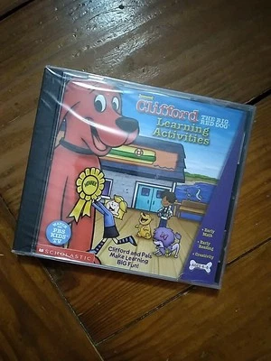 Clifford The Big Red Dog Learning Activities (PC) 2001 - Brand New  - Image 1 of 4