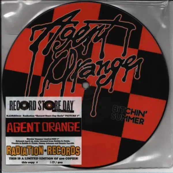 Agent Orange Bitchin Summer PICTURE DISC / NUMBERED Vinyl Single 7inch - Bild 1 von 1