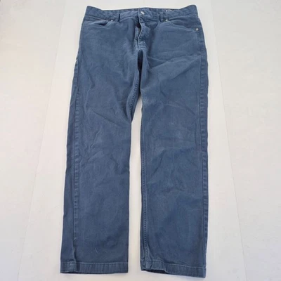 Pantalón CHARLES TYRWHITT W36 L30 azul para hombre mezcla de algodón Slim Fit - Imagen 1 de 4