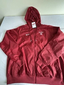 Oklahoma Sooners Nike Windrunner Jacket Sz Lg Mens DJ8305-698 Brand New $105 - Picture 1 of 9