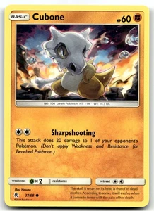 Cubone 37/68 Hidden Fates Common Normal Pokemon TCG LP - Picture 1 of 2