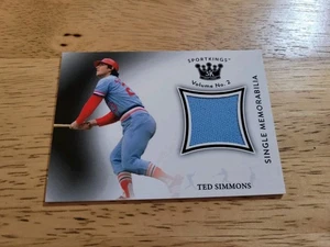 Memorabilia Sportkings 2021 volumen 2 #SMTS Ted Simmons - Imagen 1 de 2