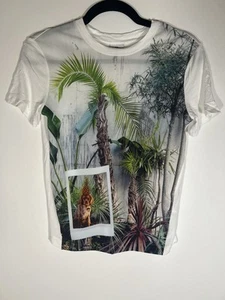 Paul Smith graphic dog California tshirt sz XS bold colorful designer - Picture 1 of 9