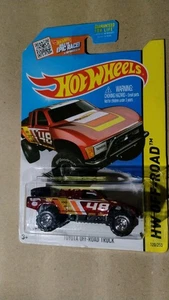 2015 Hot Wheels Super Treasure Hunt Toyota Off-Road Truck - HW Off-Road Red - Picture 1 of 3