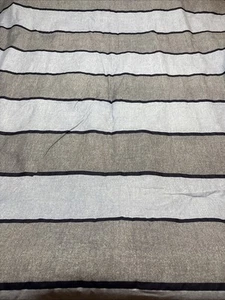 TOMMY HILFIGER Comforter Twin Reversible Denim Blue Look Light Blue Stripes - Picture 1 of 2