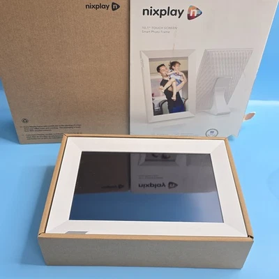 Nixplay WiFi 10.1" Touch Screen Digital Picture Frame I Easy Set Up I Create ... - Image 1 of 4