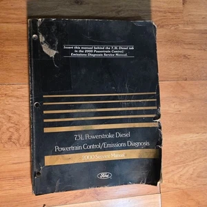 2000 Ford 7.3 Powerstroke Diesel Control Emissions Diagnosis Service Manual - Picture 1 of 7