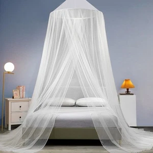 Mosquito Net Bed Canopy,Elegant King/Queen Size Canopy Bed Curtains for Girls... - Picture 1 of 5