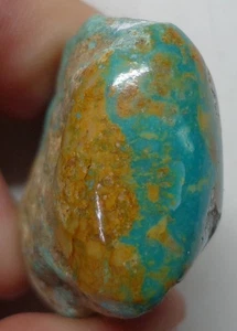 WRG- Kingman Turquoise Rough 1.1 oz Arizona Stabilized High Grade - Picture 1 of 7