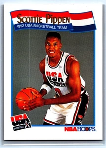 1991 NBA Hoops - Scottie Pippen 1992 USA Basketball #582 - Picture 1 of 2