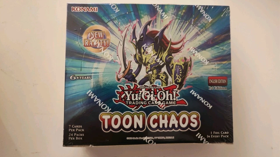 Yu-Gi-Oh! Toon Chaos Display | EN - 1st Edition - NEW & SEALED - Bild 1 von 1