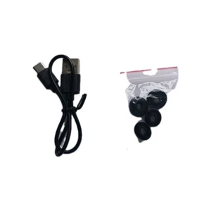USB Charger Power Cable And Earphone Covers For Lenovo Xt80 Pro Earbuds - Picture 1 of 1