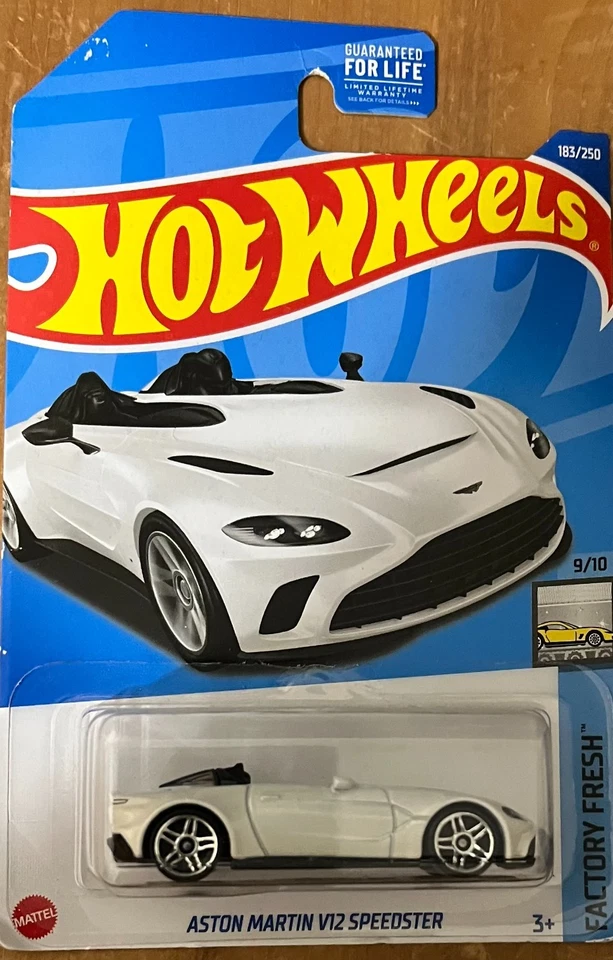 HOT WHEELS ASTON MARTIN V12 SPEEDSTER 183/250 BLANCO. ¡VER OFERTAS COMBINADAS! Foto 1 de 1