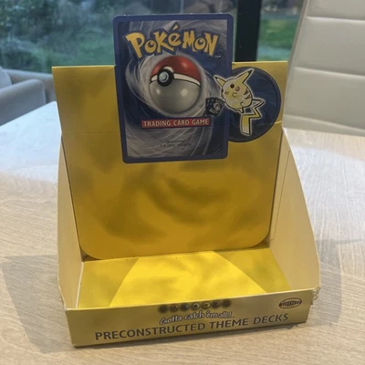 Empty 1999 Pokemon Preconstructed Theme Starter Deck Display Box WOTC no packs - Image 1 of 4