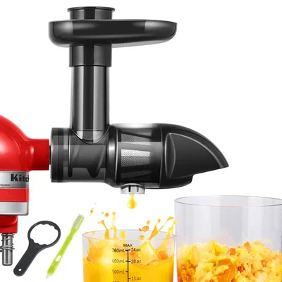 AMZCHEF Standmixer Aufsatz für KitchenAid Entsafter, Slow Juicer Zubehör P-003A