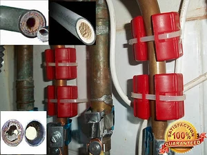 4 x GESUND/WEICHSPÜLER Magnetisch Entkalker Wasser Kur Kalk Entferner - Picture 1 of 5