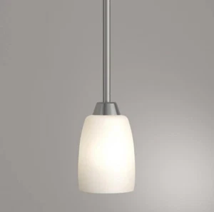3-Pack Progress Lighting Wisten 4 in. 1-Light Brushed Nickel Modern Mini Pendant - Picture 1 of 14