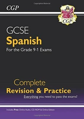 New GCSE Spanish Complete Revision & Practice (with CD & Online ... by CGP Books - Image 1 of 2