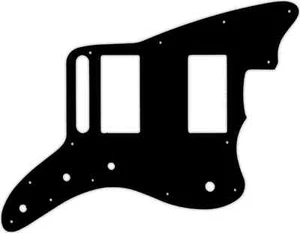 WD Custom Pickguard For Fender Special Edition Blacktop Jazzmaster HH - Picture 1 of 88