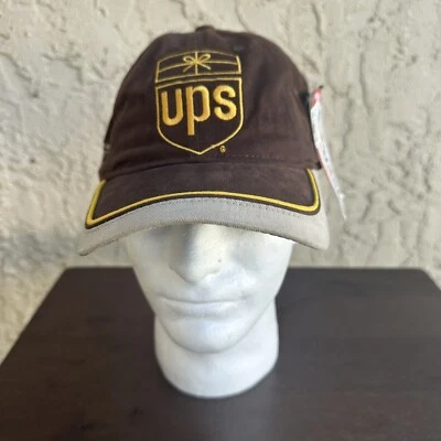 复古 Chase Authentics Dale Jarrett 帽子男式均码棕色 Nascar 比赛 — 第 1/4 张图片