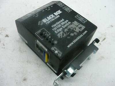 BLACK BOX HARDENED 10/100 Mbps ETHERNET EDGE SWITCH LBH600A-HD-24 - Image 1 of 4