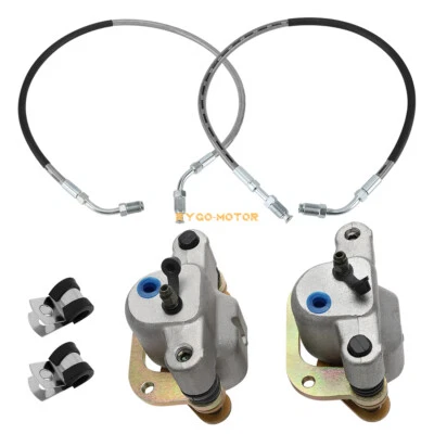 Pinzas de freno delanteras y mangueras para Polaris Scrambler 400 500 Sportsman 335 Foto 1 de 4