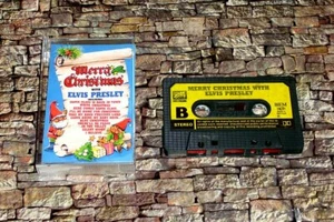 MUSIC STARS MC ★ ELVIS ★ MERRY CHRISTMAS WITH ★ KASSETTE ★ RARE DENMARK - Imagen 1 de 1