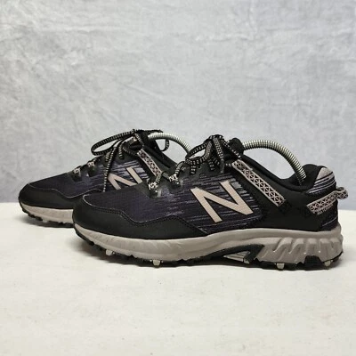 New Balance 410 V6 Trail Shoes Womens 10 Running Sneakers Black Gray Comfort - Image 1 of 4