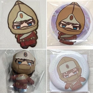 Set Distintivi in Feltro Oro Kamuy Sega Lucky Kuji Peluche Mascotte Bottone Vasily - Foto 1 di 3