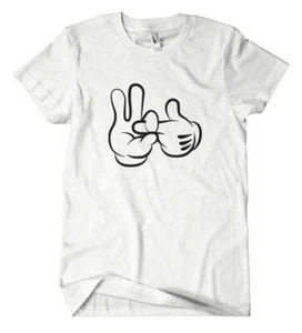 Love Hands T-Shirt Fun Party Feiern Saufen Disco Milf Sex Porno Urlaub Kult Cult - Bild 1 von 2