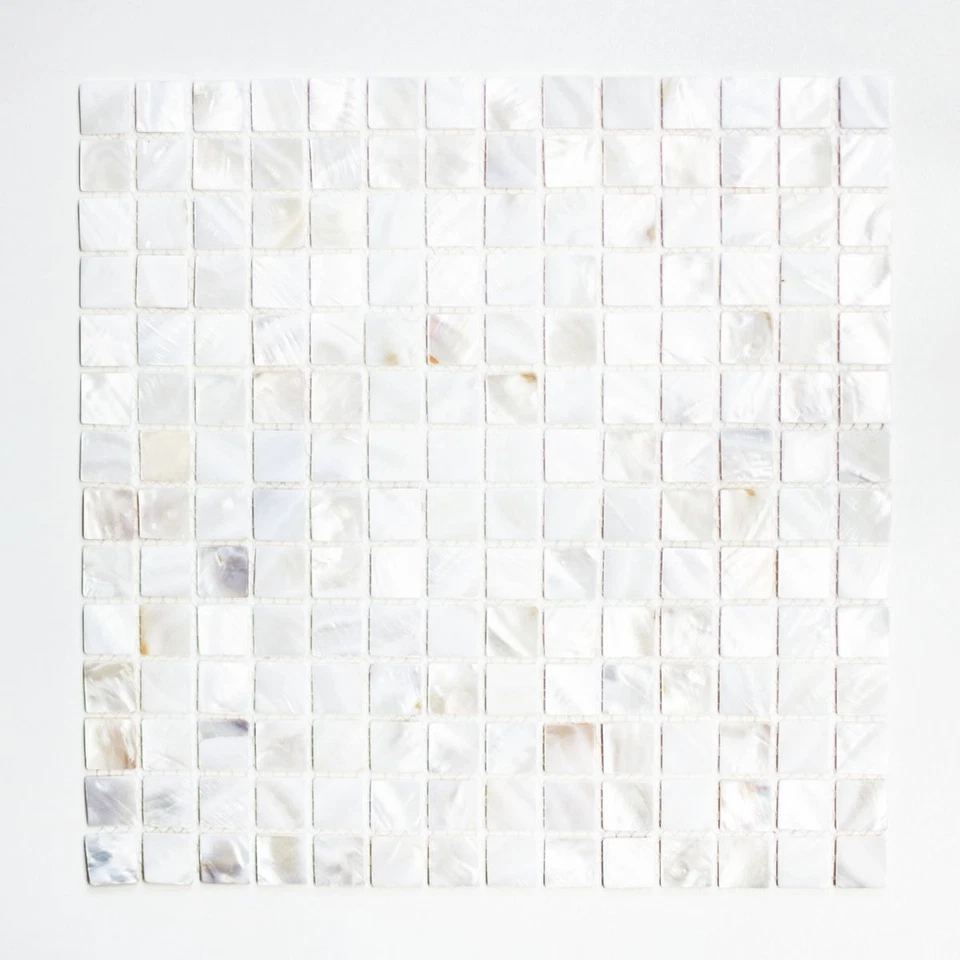 Mosaik Fliese Muschel Perlmutt Mix Wandmosaik Bad Dusche|150-SM201_f | 10 Matten - Bild 1 von 4