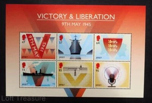 Francobolli maglia "Vittoria e Liberazione - 70°" MNH 6 valori foglio ricordo 2015 - Foto 1 di 1