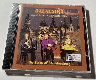 "Balalaika" Russia's Most Beautiful Tunes CD New Sealed Free Fast Shipping. - Image 1 of 4