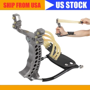 Heavy Duty Hunting Slingshot Wrist West Kit Fit Adult Boys Teens Outdoor Sports - Picture 1 of 10