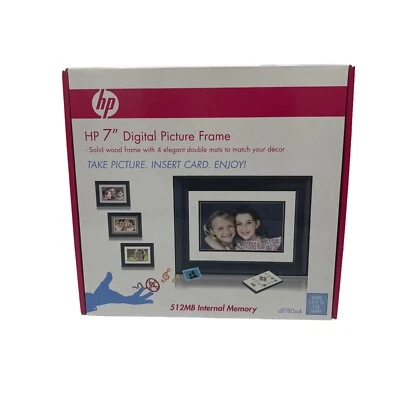 HP DF820a4 7” Digital Picture Frame NIB - Image 1 of 4