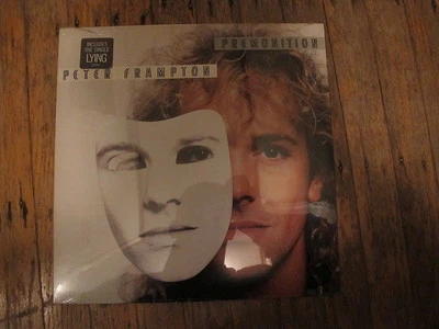 Peter Frampton - Premonition cutout Factory Shrink SEALED Atlantic Records 1986  - Image 1 of 4