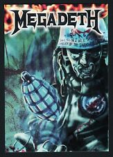 6x Megadeth Grenade - Postcard (Lot of 6 identical Postcards)